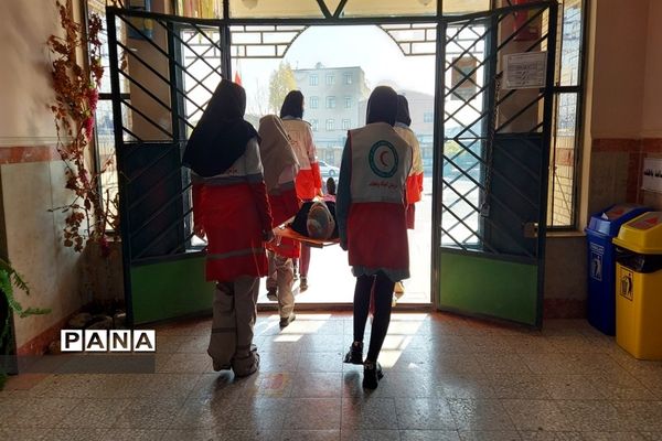 بیست و سومین مانور سراسری زلزله در بهارستان دو