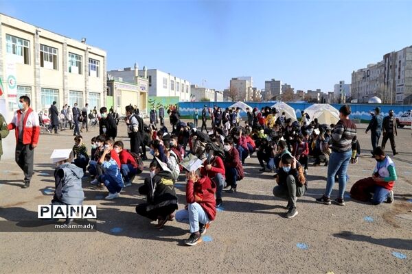 بیست و سومین مانور سراسری زلزله و ایمنی دراستان اردبیل
