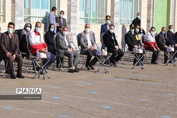 بیست و سومین مانور سراسری زلزله و ایمنی دراستان اردبیل