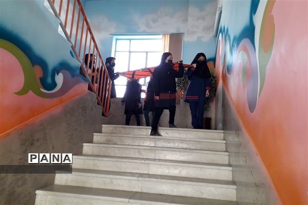 بیست و سومین مانور زلزله در جوادآباد