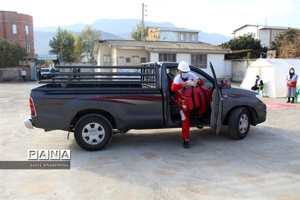 بیست و سومین مانور زلزله و ایمنی مدارس در گلوگاه