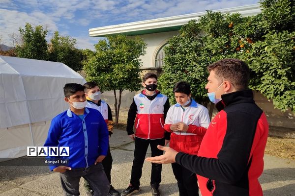 بیست و سومین مانور زلزله و ایمنی مدارس در گلوگاه