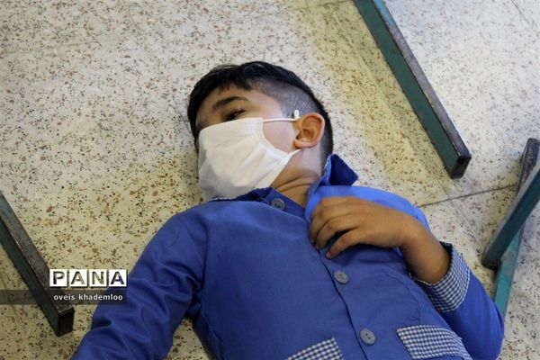 بیست و سومین مانور زلزله و ایمنی مدارس در گلوگاه