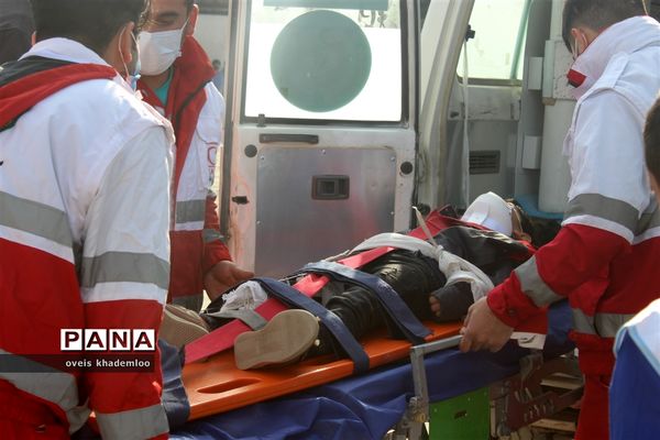 بیست و سومین مانور زلزله و ایمنی مدارس در گلوگاه