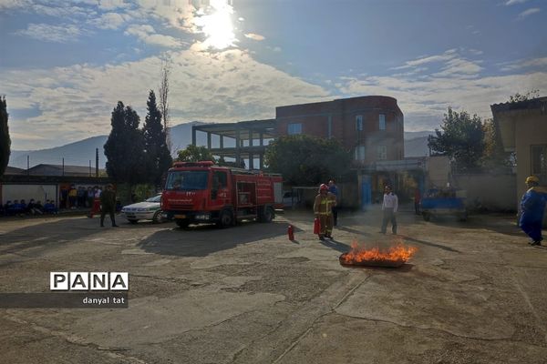 بیست و سومین مانور زلزله و ایمنی مدارس در گلوگاه