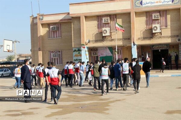 بیست و سومین مانور زلزله در ناحیه سه اهواز