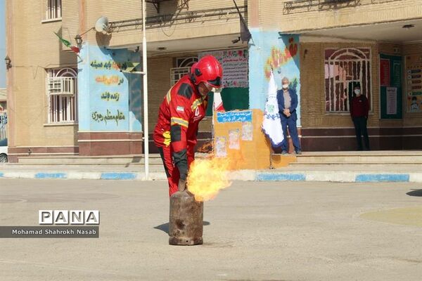 بیست و سومین مانور زلزله در ناحیه سه اهواز
