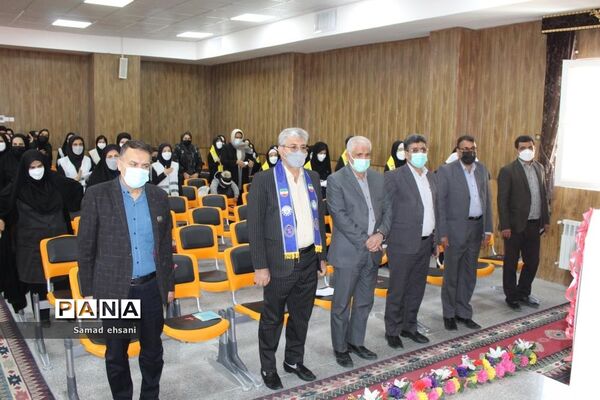 مانور سراسری زلزله در مدرسه دخترانه مصلی نژاد شهر یاسوج