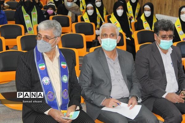 مانور سراسری زلزله در مدرسه دخترانه مصلی نژاد شهر یاسوج