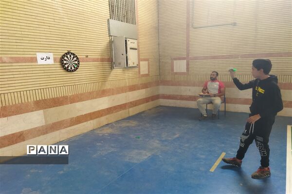 برگزاری مسابقات ورزشی دانش‌آموزان ویژه هفته بسیج در شهرستان حمیدیه