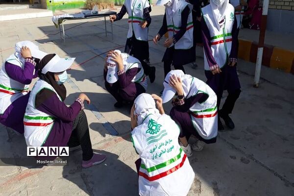 بیست و سومین مانور زلزله و ایمنی در مدارس دیلم