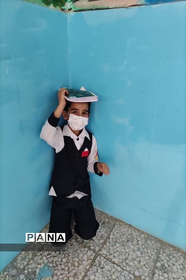 مانور سراسری زلزله در مدارس چابهار