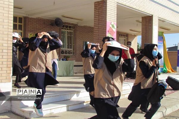 بیست و سومین مانور سراسری زلزله در ناحیه ۴ اهواز