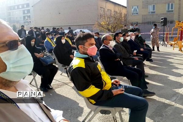 مانور سراسری زلزله و ایمنی در مدارس ناحیه۶ مشهد