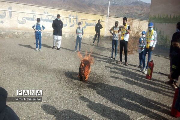 بیست و سومین مانور سراسری زلزله در شهر گزیک خراسان جنوبی