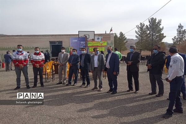 بیست و سومین مانور سراسری زلزله در شهر گزیک خراسان جنوبی