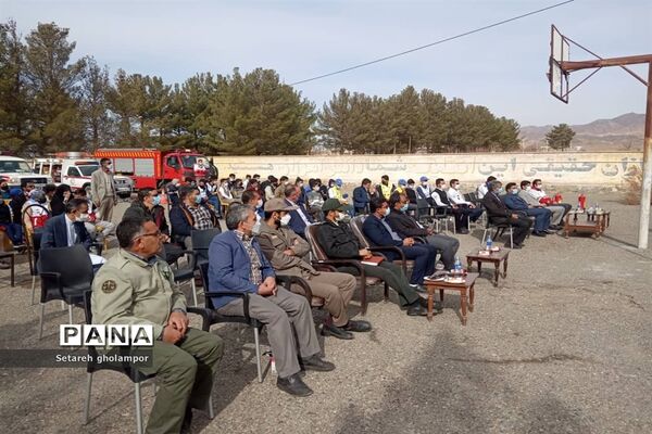بیست و سومین مانور سراسری زلزله در شهر گزیک خراسان جنوبی