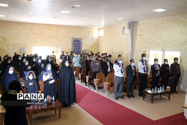 جلسه تبیین بازمهندسی تشکیلات پیشتازان سازمان دانش‌آموزی منطقه فورگ