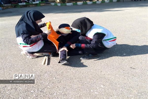 بیست و سومین مانور سراسری زلزله در  قم-2