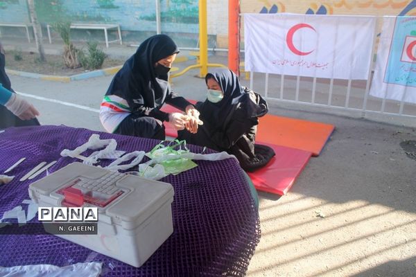 بیست و سومین مانور سراسری زلزله در  قم-2