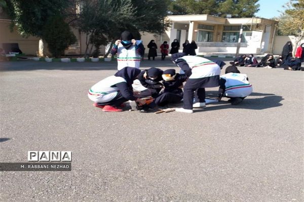 بیست و سومین مانور سراسری زلزله در  قم-2