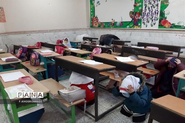 بیست و سومین مانور سراسری زلزله در  قم