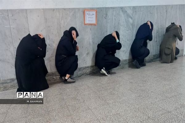 بیست و سومین مانور سراسری زلزله در  قم