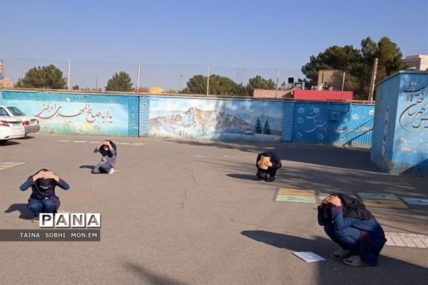 بیست و سومین مانور سراسری زلزله در  قم