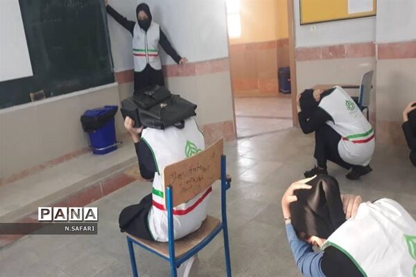 بیست و سومین مانور سراسری زلزله در  قم