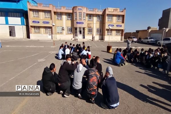 بیست و سومین مانور سراسری زلزله در  قم