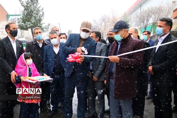 اعزام کاروان تجهیزات ورزشی و بهداشتی و افتتاح سالن کشتی دهکده ورزش دانش‌آموزی