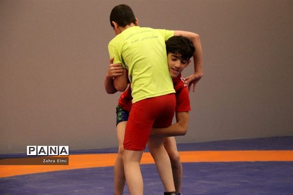 اعزام کاروان تجهیزات ورزشی و بهداشتی و افتتاح سالن کشتی دهکده ورزش دانش‌آموزی