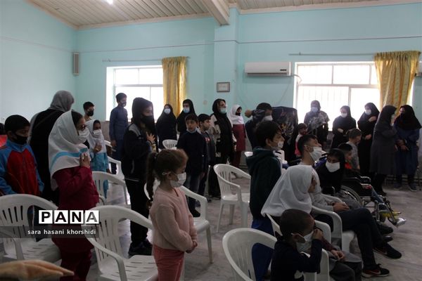 مراسم روز جهانی معلولان در گلوگاه