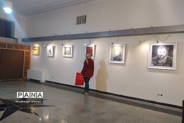 نمایشگاه نقاشی هنرجویان آموزشگاه پرستو در فرهنگسرای اشراق