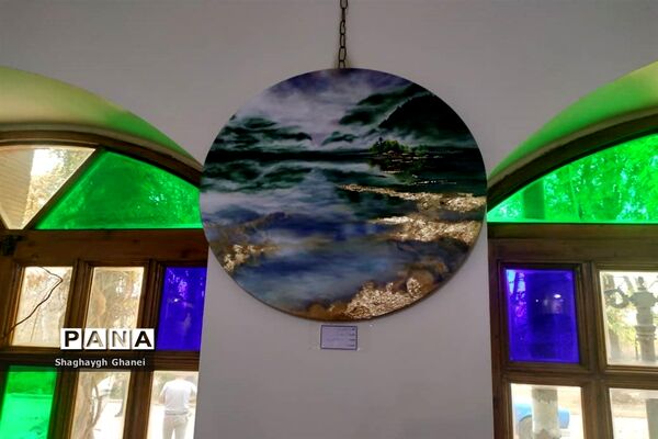 نمایشگاه نقاشی هنرجویان آموزشگاه پرستو در فرهنگسرای اشراق