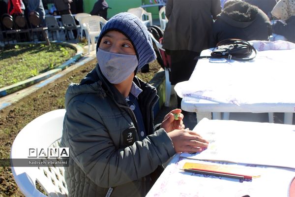 مراسم روز جهانی معلولان در روستای لمراسک گلوگاه