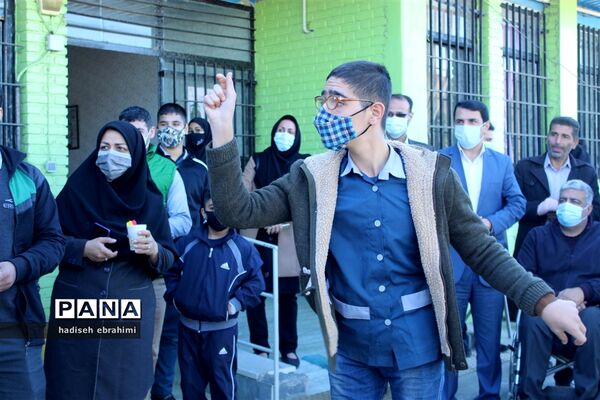 مراسم روز جهانی معلولان در روستای لمراسک گلوگاه