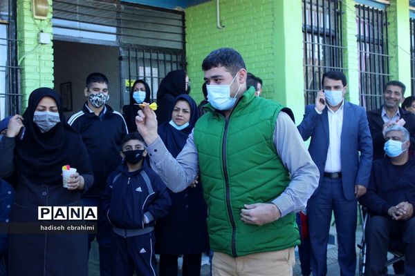 مراسم روز جهانی معلولان در روستای لمراسک گلوگاه