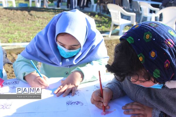 مراسم روز جهانی معلولان در روستای لمراسک گلوگاه