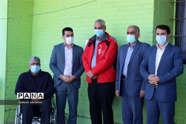 مراسم روز جهانی معلولان در روستای لمراسک گلوگاه