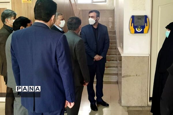بازدید مدیرکل آموزش و پرورش شهرستان‌های استان تهران از پروژه‌های عمرانی آموزش و پرورش پردیس