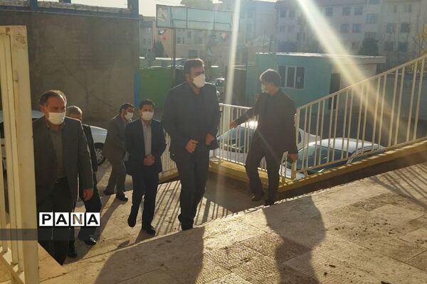 بازدید مدیرکل آموزش و پرورش شهرستان‌های استان تهران از پروژه‌های عمرانی آموزش و پرورش پردیس