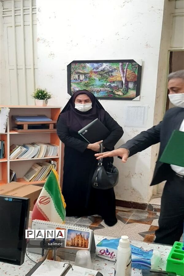 بازدید تیم کارشناسان حوزه  پرورشی استان خوزستان از آموزش و پرورش شادگان