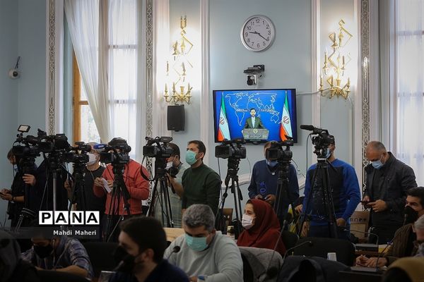 نشست خبری سخنگوی وزارت امور خارجه