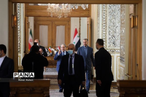 دیدار وزرای امور خارجه ایران و سوریه