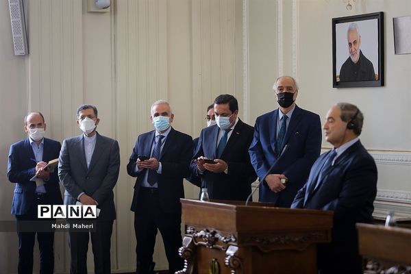 دیدار وزرای امور خارجه ایران و سوریه