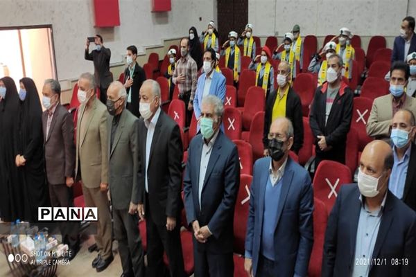 مراسم افتتاح سالن ژیمناستیک کانون فرهنگی تربیتی شهید مطهری آموزش و پرورش شهرستان بیرجند