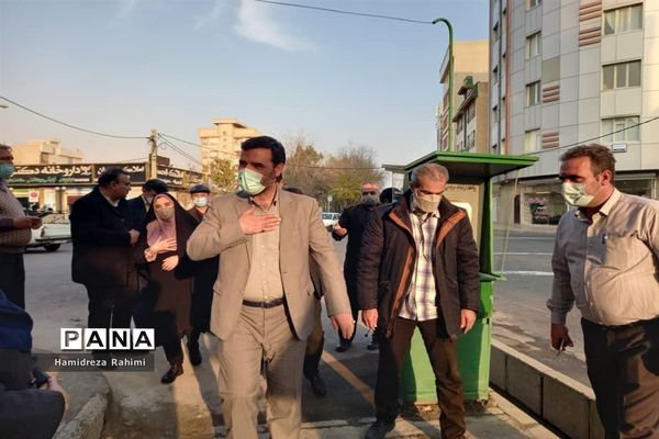 آیین بهره‌برداری از معبر مناسب‌سازی شده ویژه معلولان در منطقه ۱۵