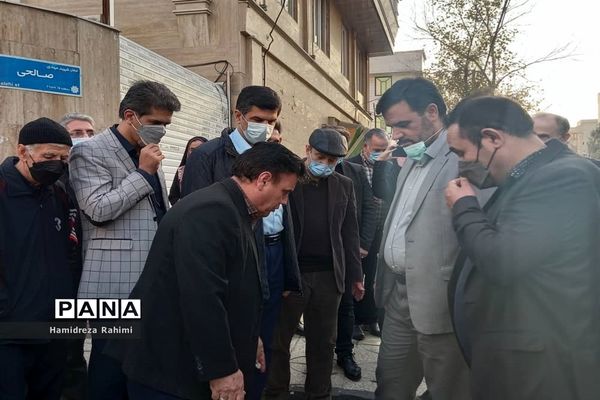 آیین بهره‌برداری از معبر مناسب‌سازی شده ویژه معلولان در منطقه ۱۵