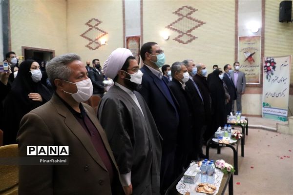 آیین افتتاح شعارسازمان دانش آموزی ناحیه ۵ تبریز